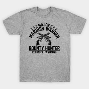 Major Marquis Warren  Bounty Hunter T-Shirt